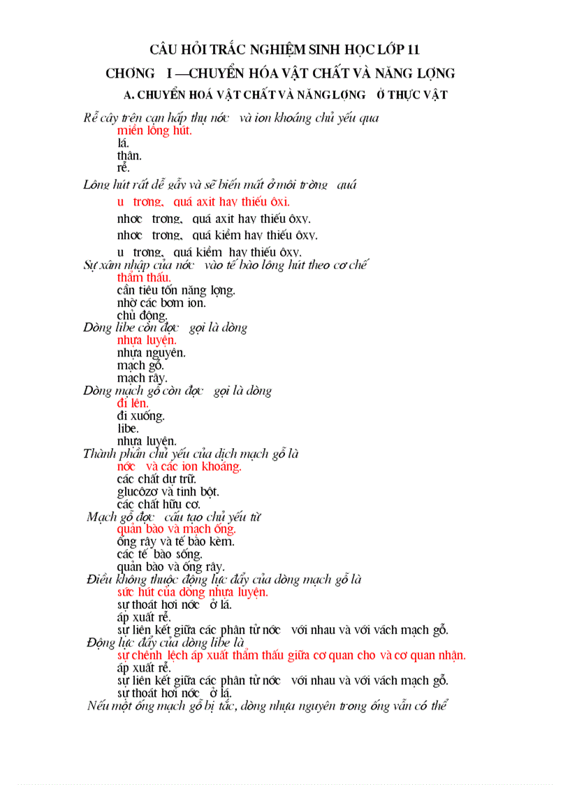 image for page Đề trắc nghiệm cực hay