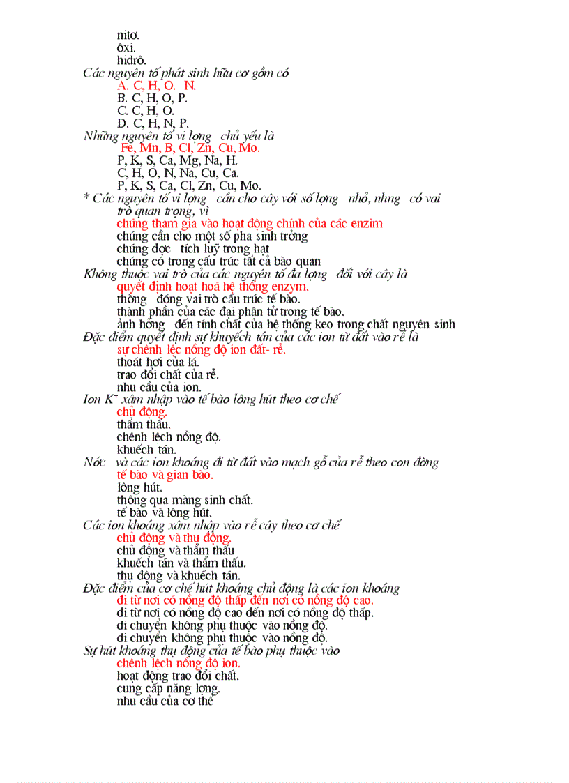 image for page Đề trắc nghiệm cực hay