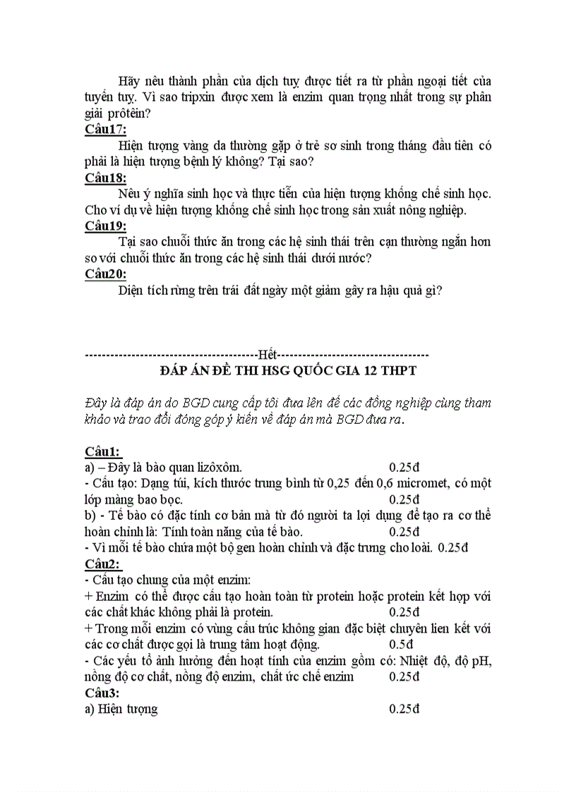 image for page Đề và đáp án HSG QG 2007