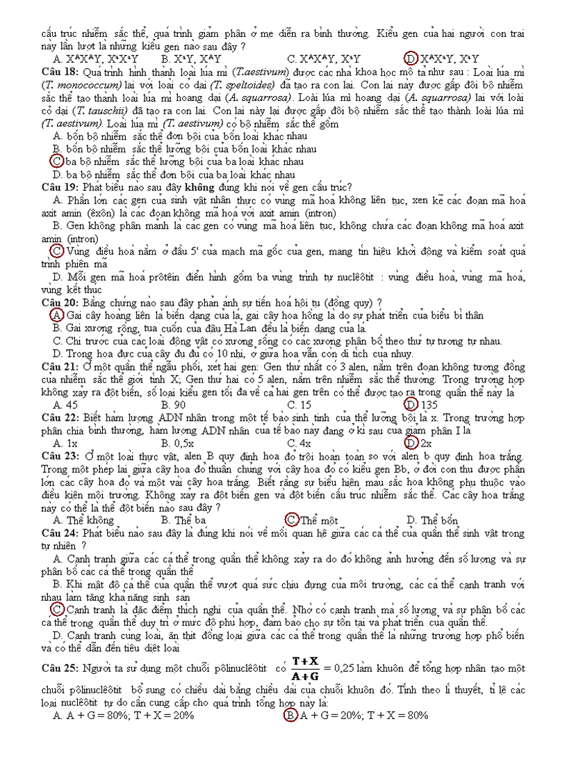 image for page Đề đáp án thi đh 2010 sinh b 615