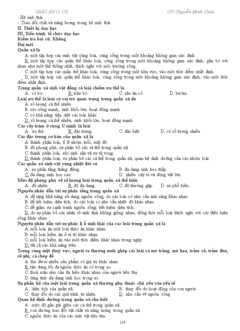 image for page Giáo án 12 cb 2009