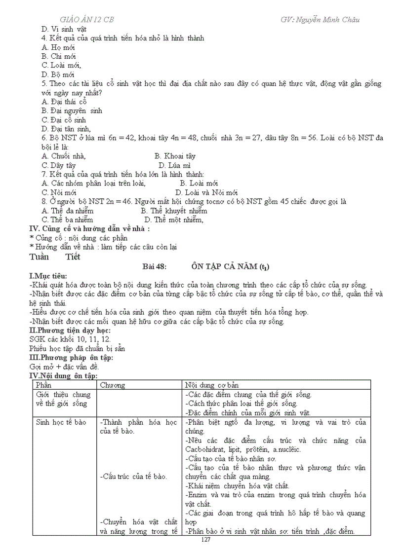 image for page Giáo án 12 cb 2009