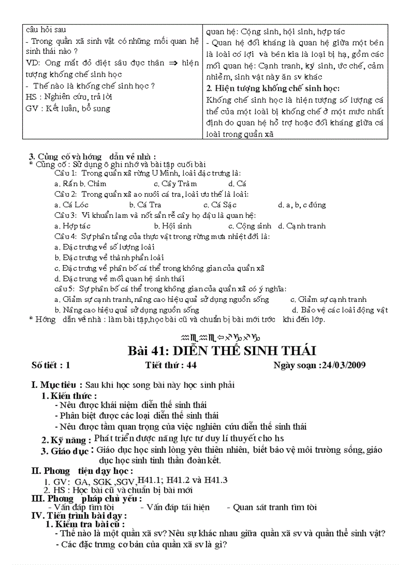 image for page Giao an 12 co ban tu tiet 38 52 2 cot