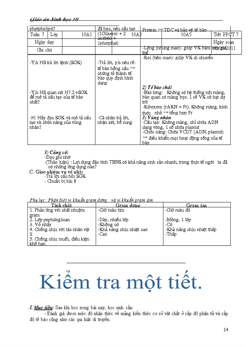 image for page Giao an sinh 10 hay tron bo