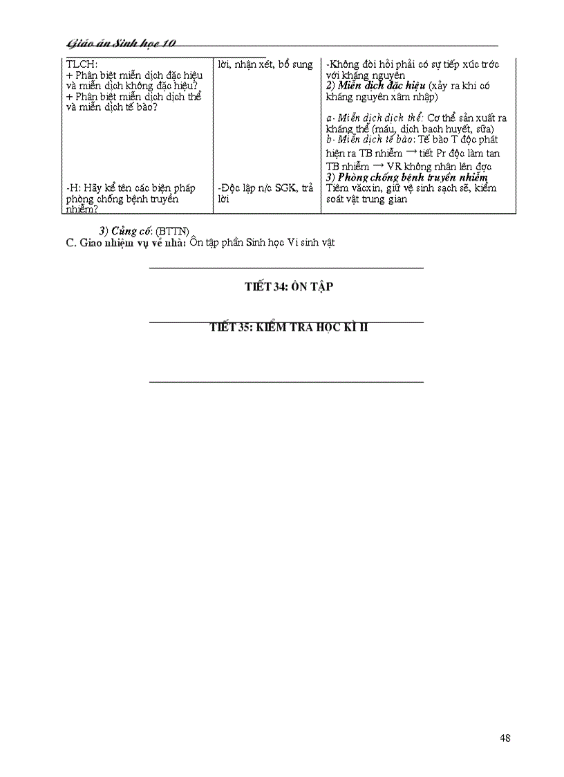 image for page Giao an sinh 10 hay tron bo