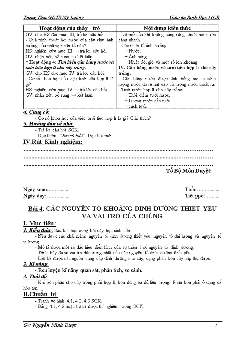 image for page Giao an sinh 11cb