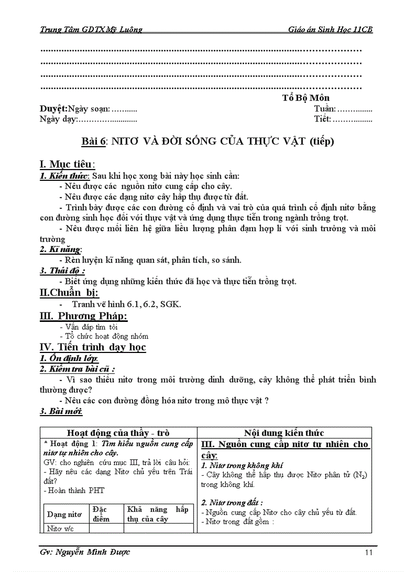 image for page Giao an sinh 11cb