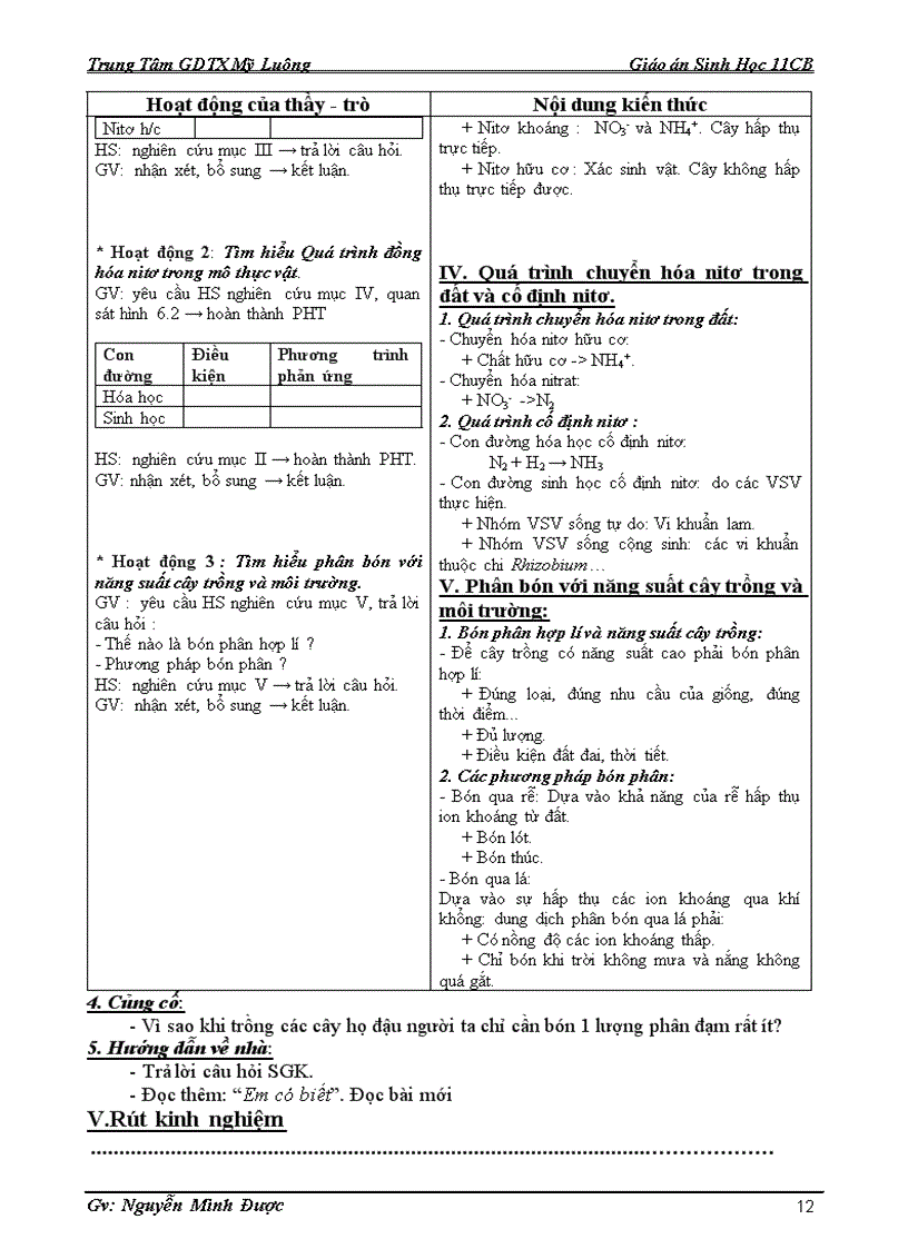 image for page Giao an sinh 11cb