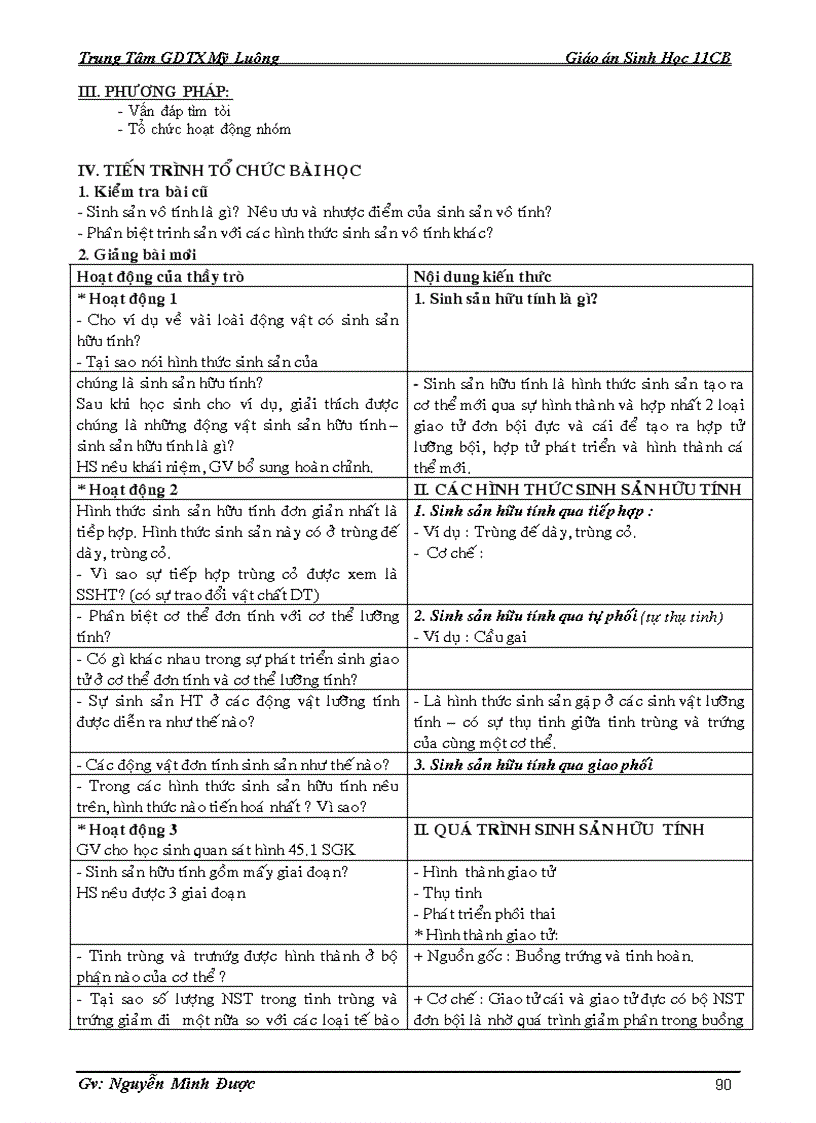 image for page Giao an sinh 11cb