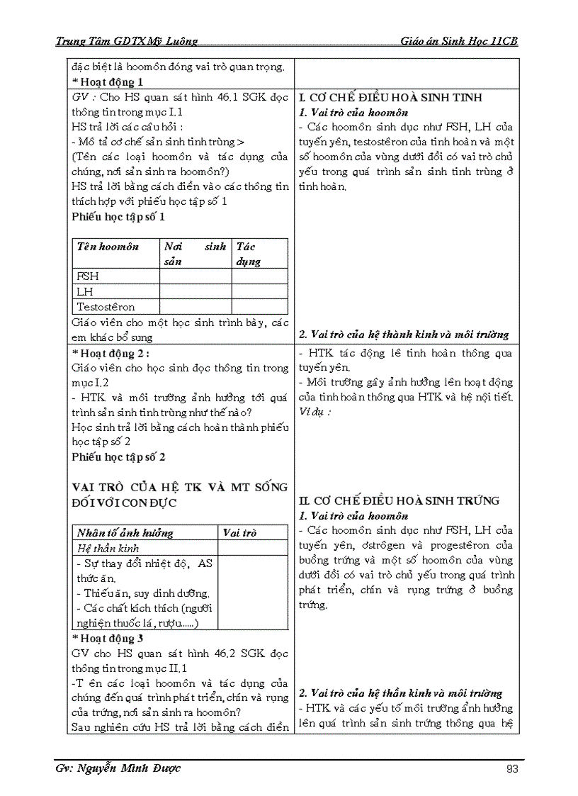 image for page Giao an sinh 11cb