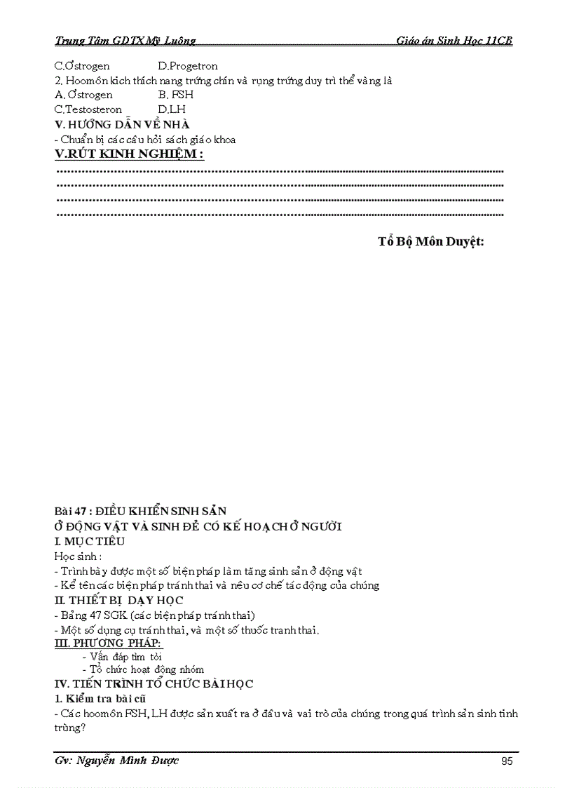 image for page Giao an sinh 11cb