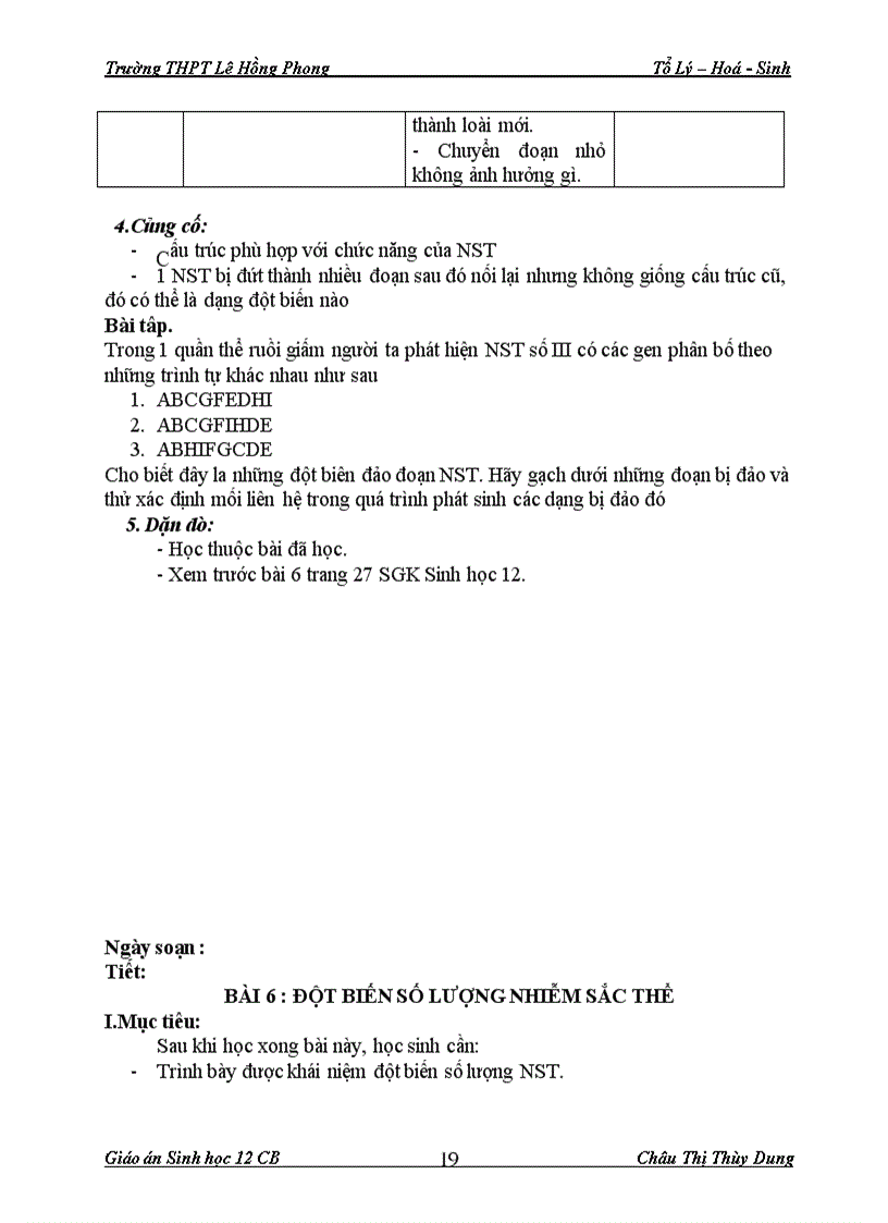 image for page Giáo án Sinh 12 CB