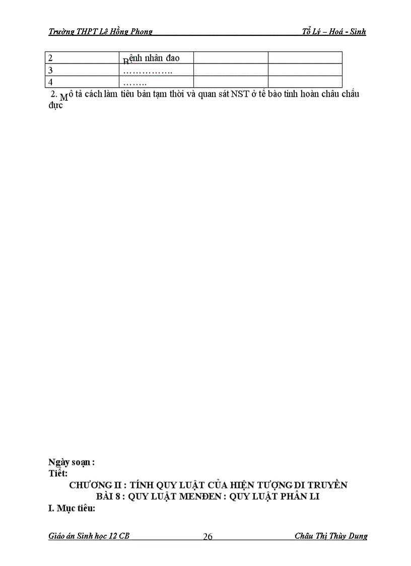 image for page Giáo án Sinh 12 CB