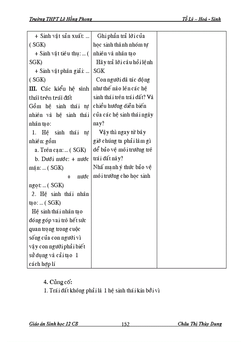 image for page Giáo án Sinh 12 CB