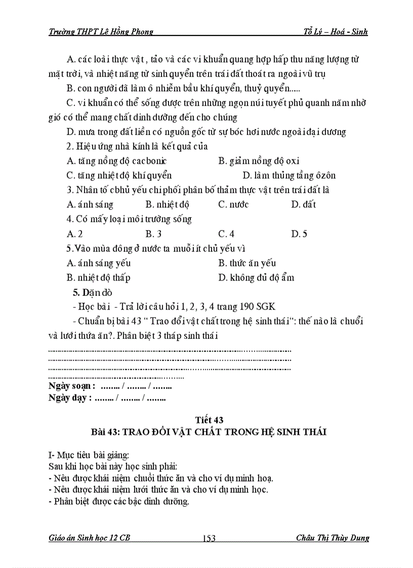 image for page Giáo án Sinh 12 CB