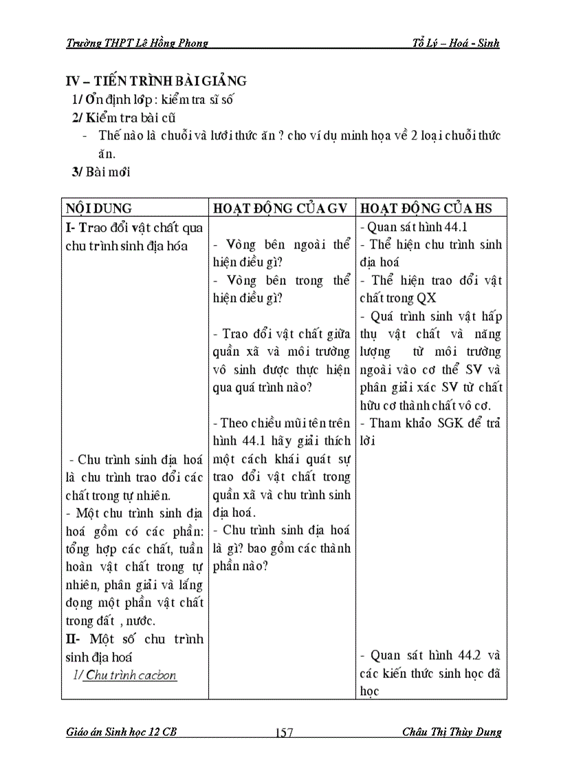 image for page Giáo án Sinh 12 CB