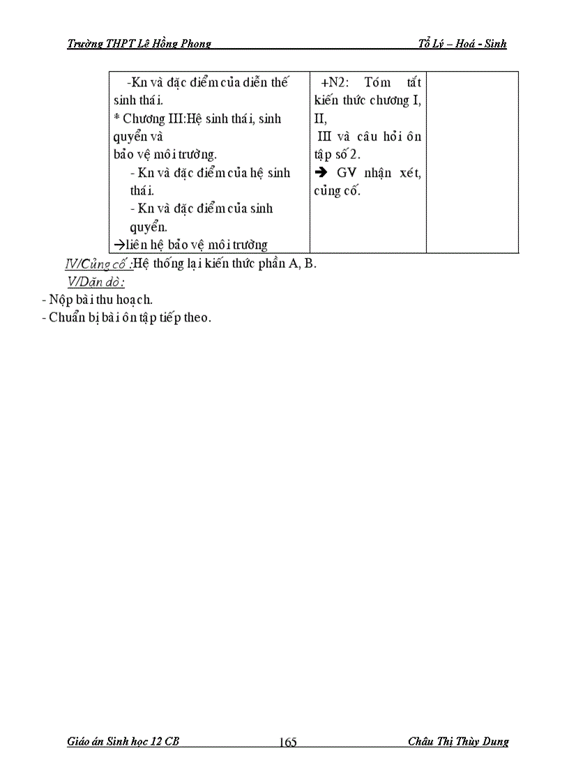 image for page Giáo án Sinh 12 CB
