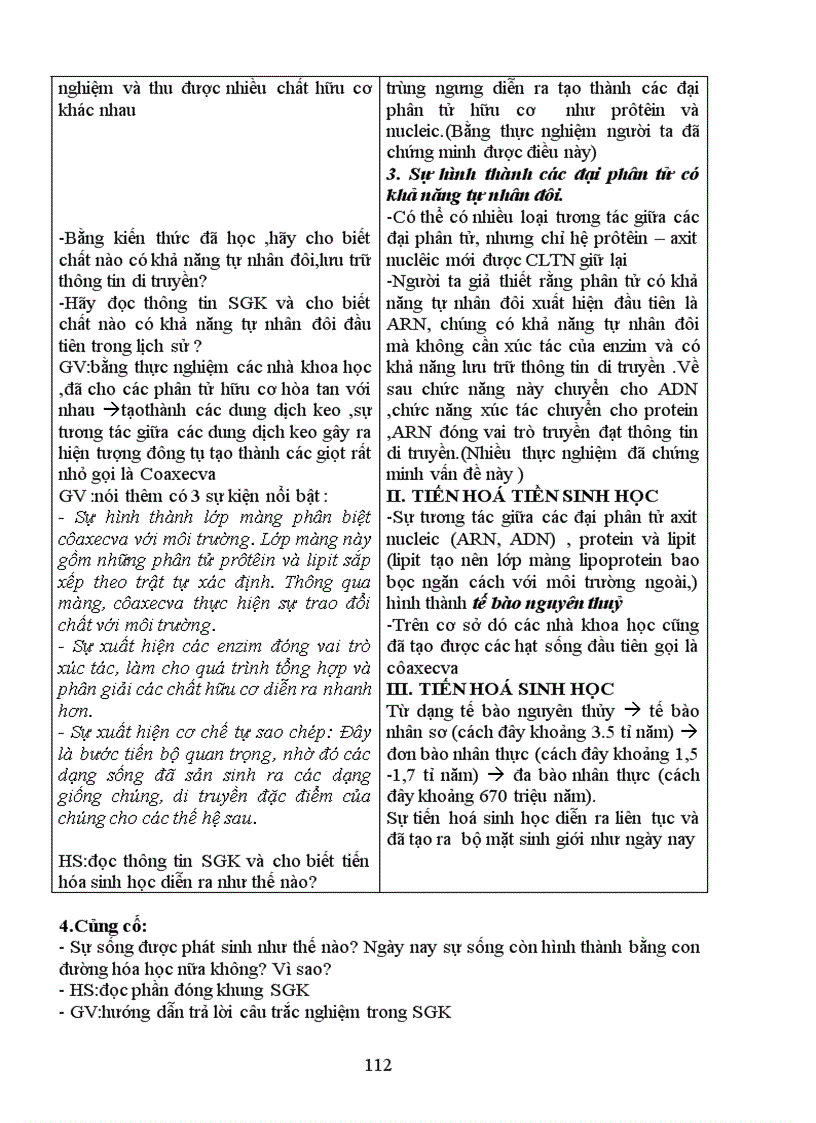 image for page Giáo án Sinh 12 nâng cao Bài 43 46