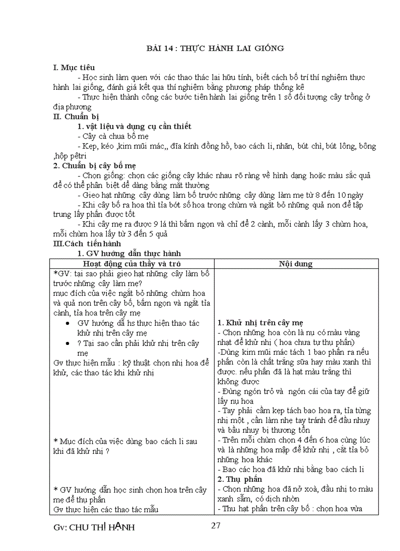 image for page Giáo án Sinh 12 Cơ bản 1