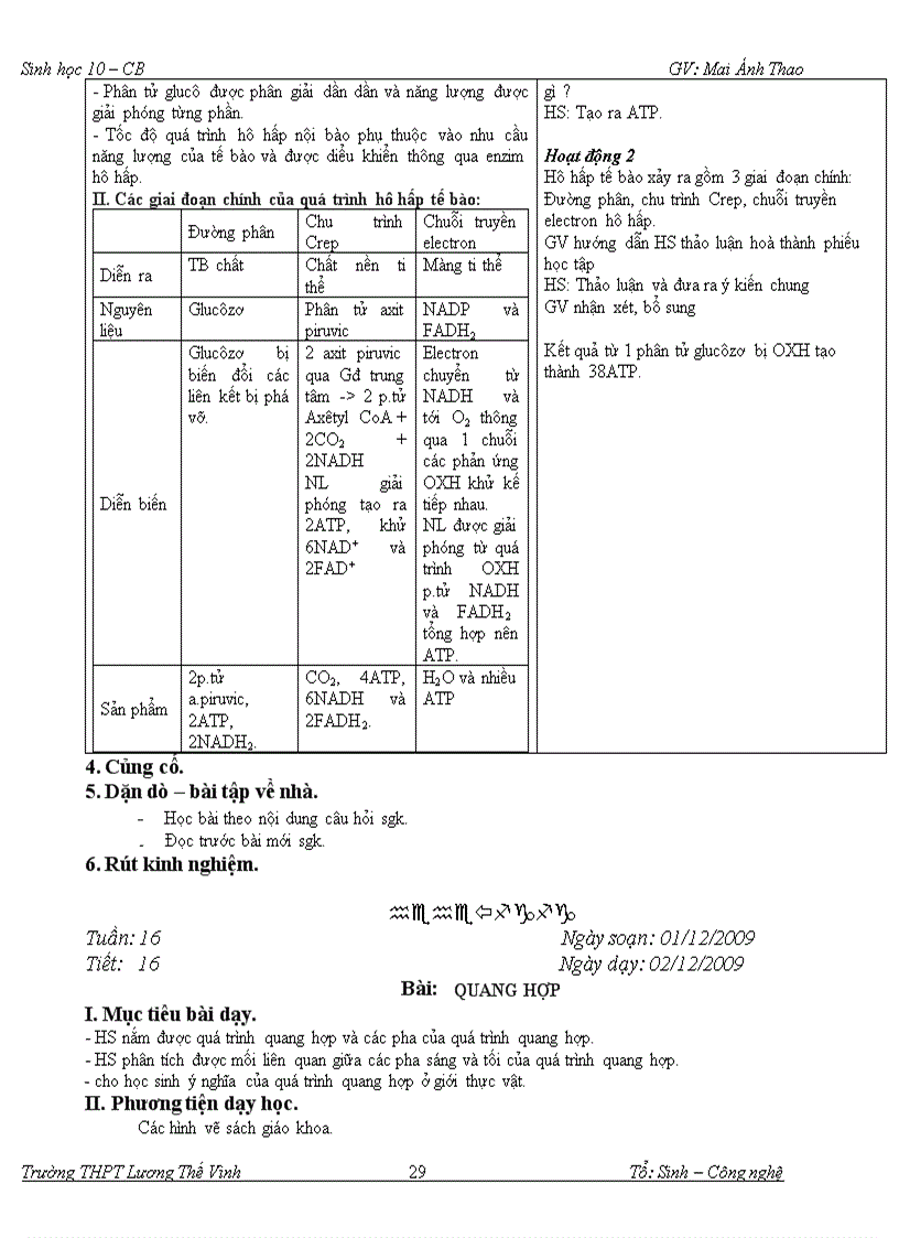 image for page Giáo án Sinh hoc 10 CB