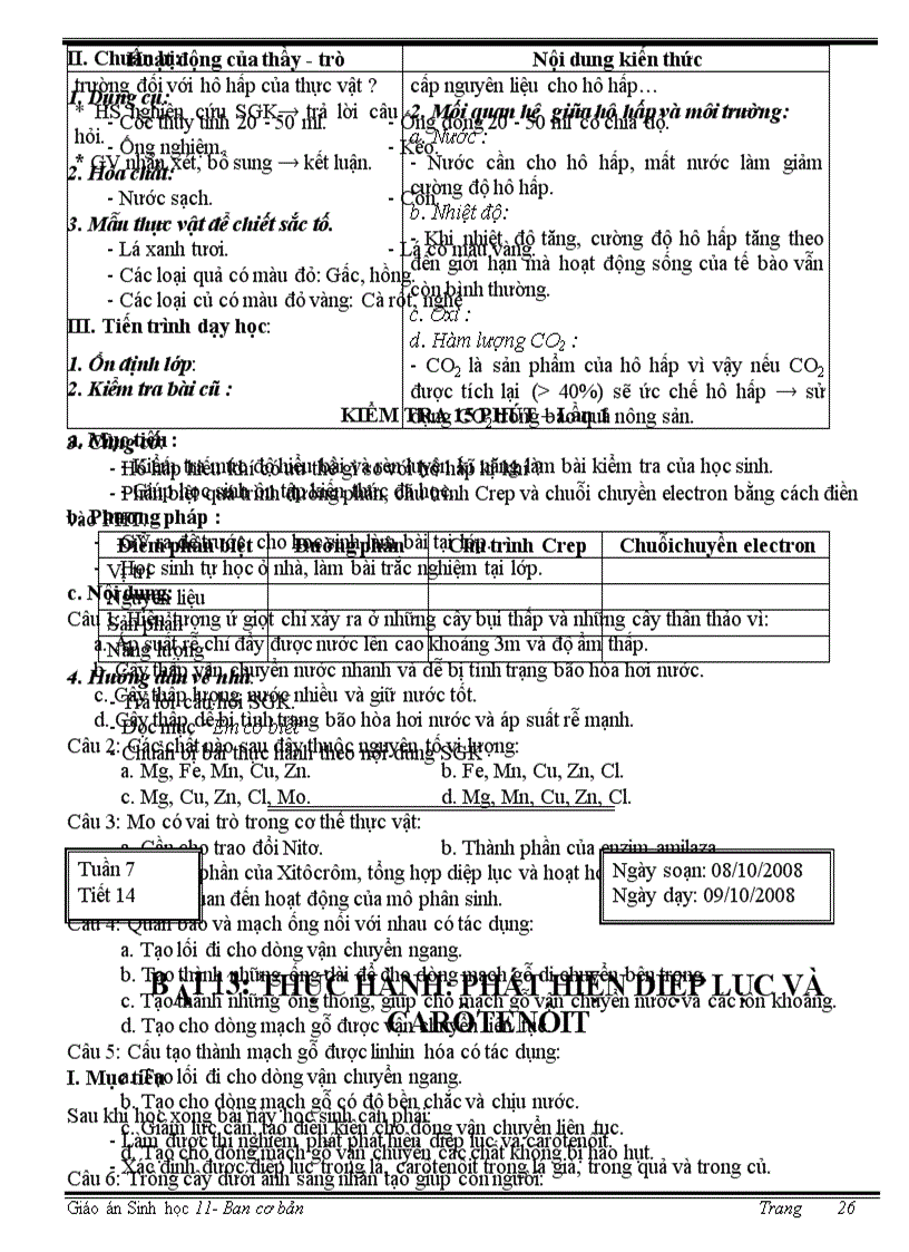 image for page Giáo án sinh học 11