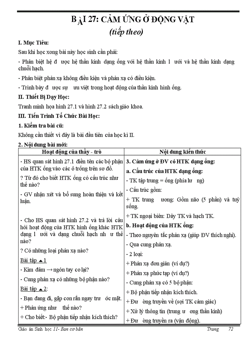 image for page Giáo án sinh học 11