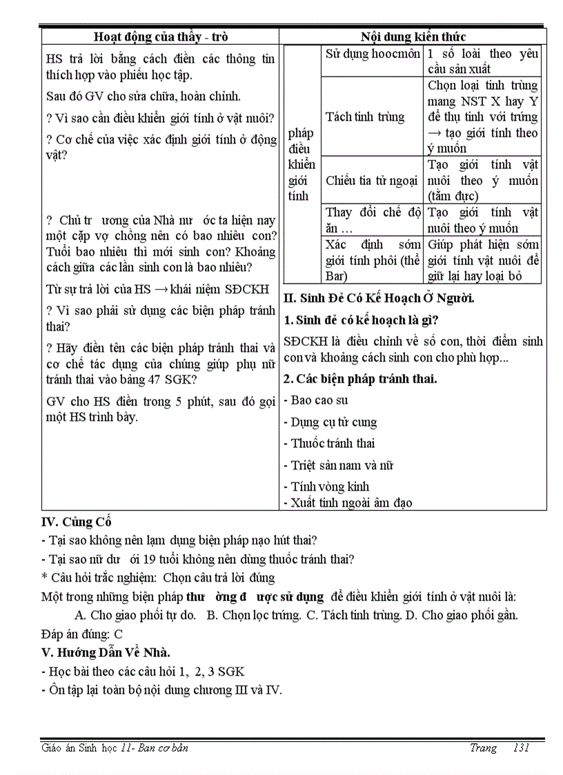 image for page Giáo án sinh học 11