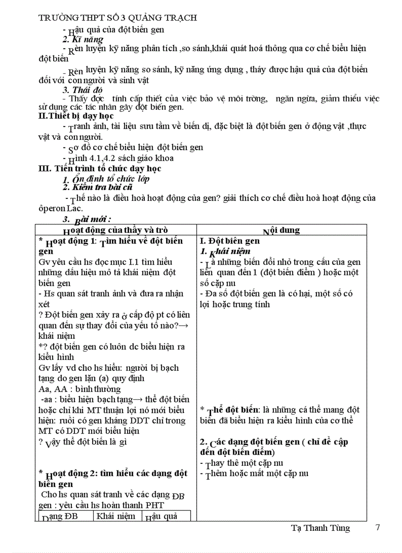 image for page Giáo an sinh học 12 ban cb