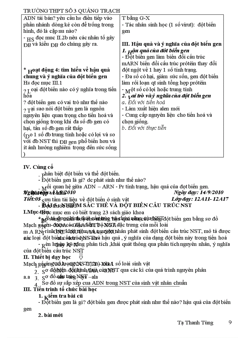 image for page Giáo an sinh học 12 ban cb