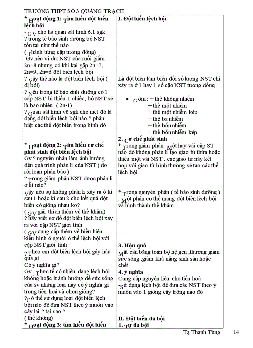 image for page Giáo an sinh học 12 ban cb