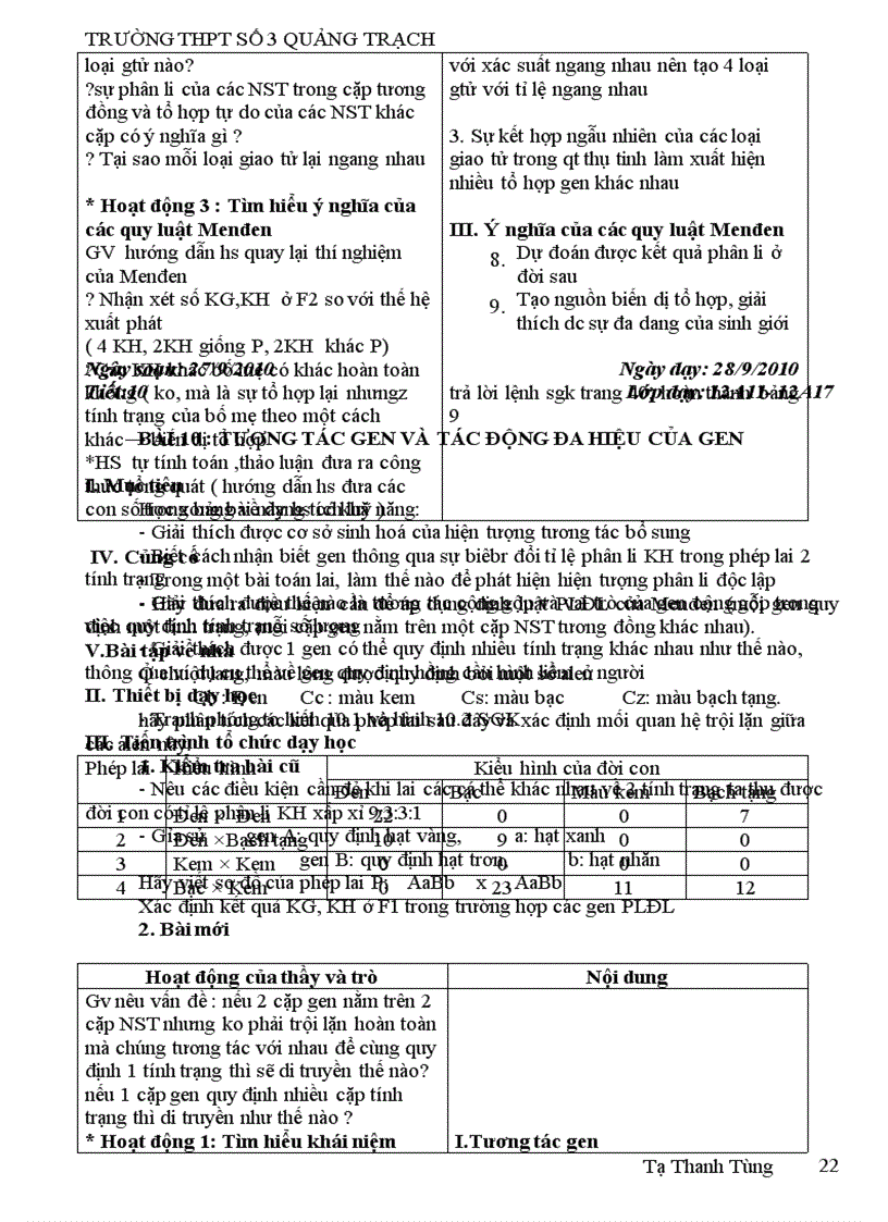 image for page Giáo an sinh học 12 ban cb