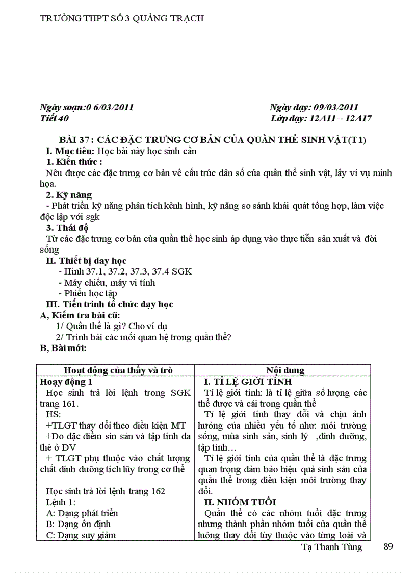 image for page Giáo an sinh học 12 ban cb