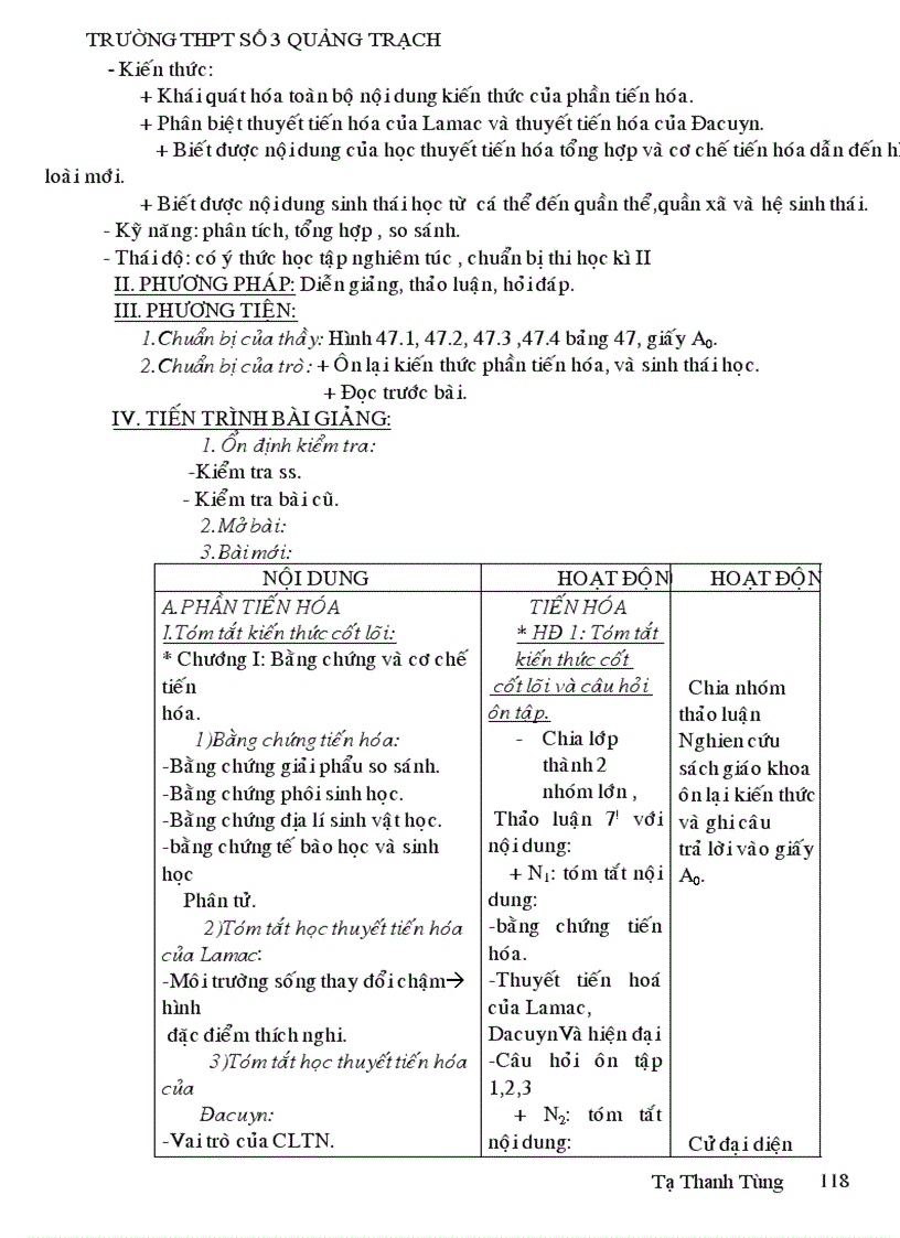 image for page Giáo an sinh học 12 ban cb