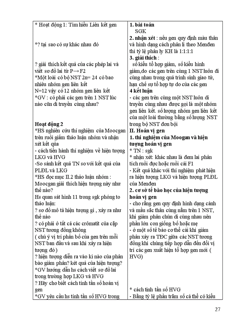 image for page Giáo án sinh học 12 cb