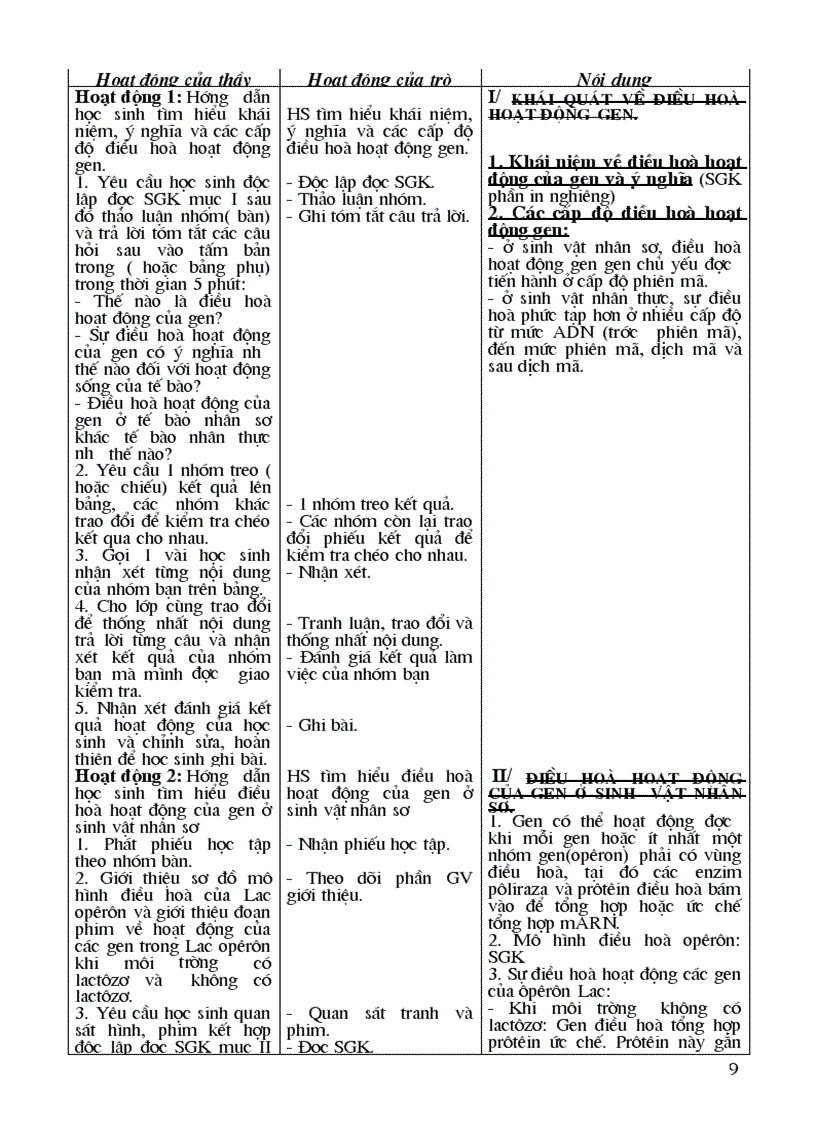 image for page Giao An Sinh Học 12 Ban Cơ Bản