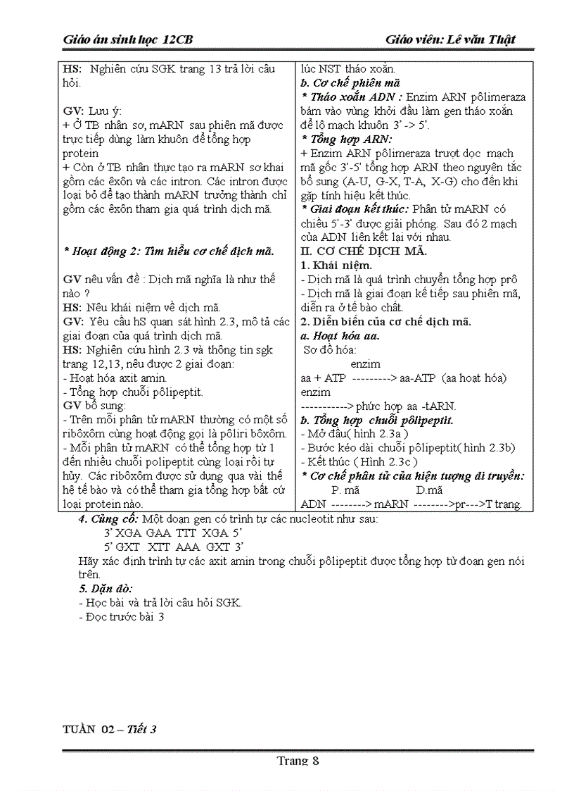 image for page Giao an sinh hoc 12 năm 2009 2010