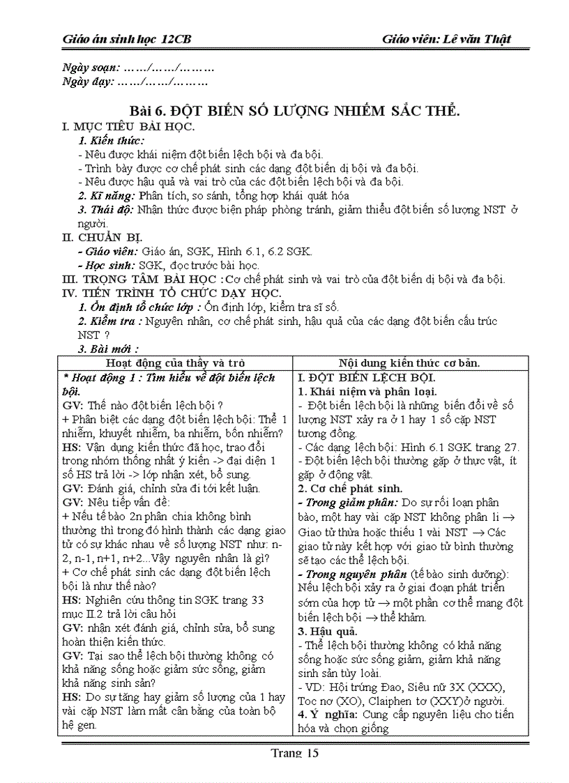 image for page Giao an sinh hoc 12 năm 2009 2010