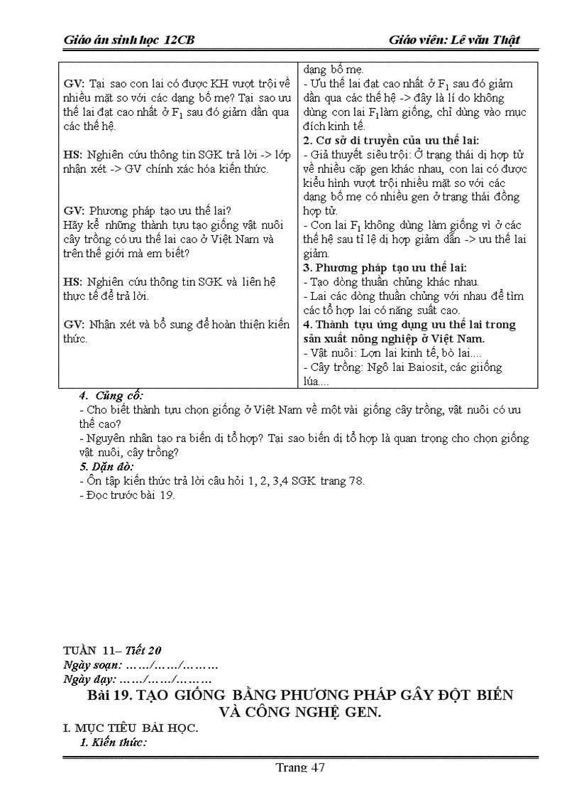 image for page Giao an sinh hoc 12 năm 2009 2010