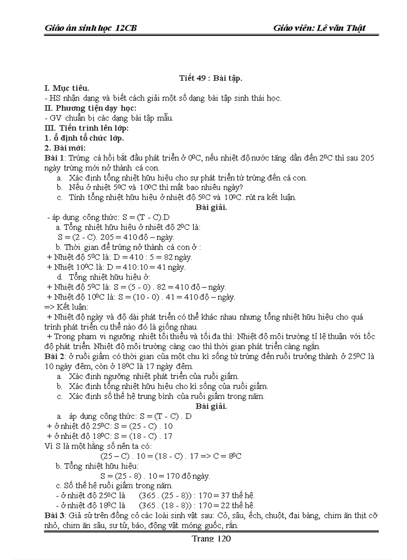 image for page Giao an sinh hoc 12 năm 2009 2010