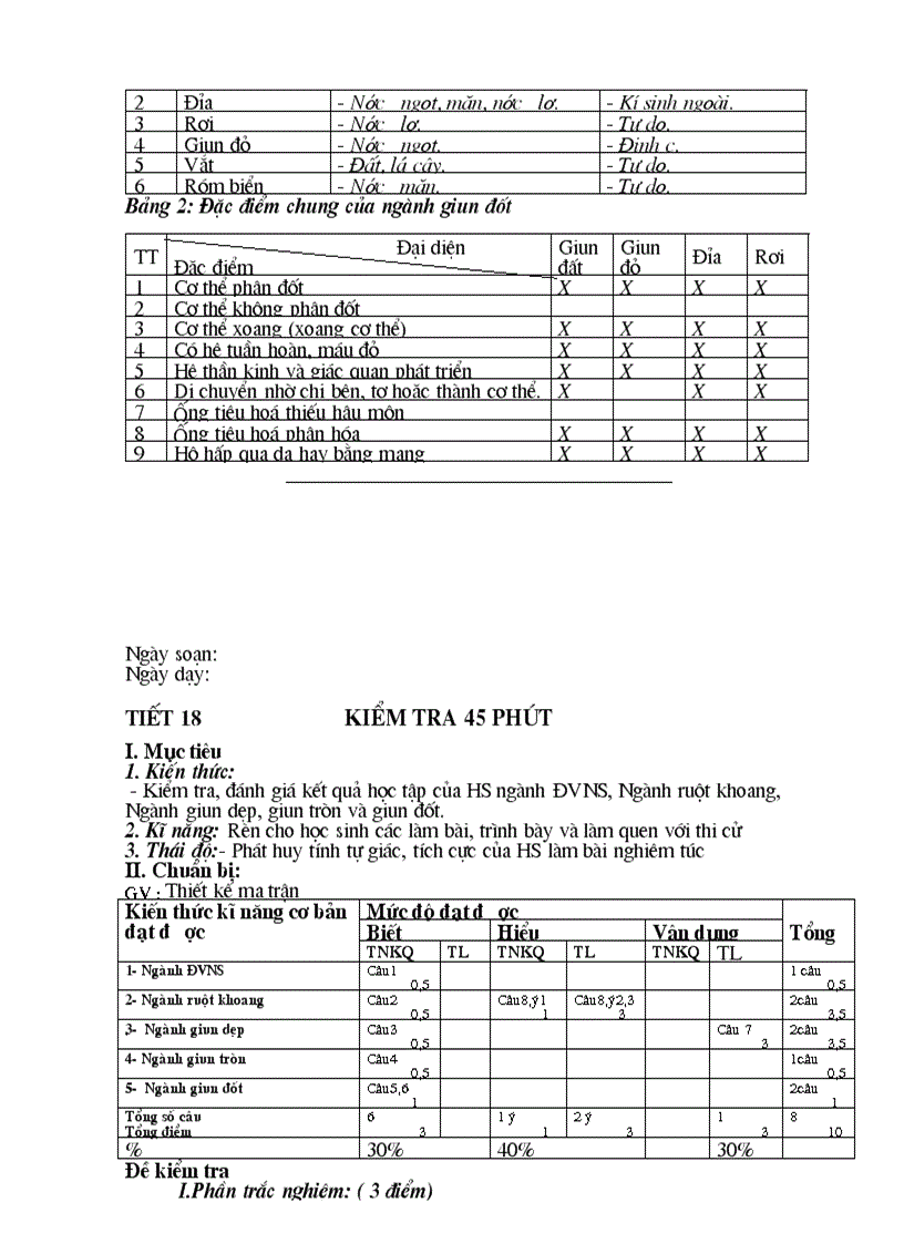 image for page Giáo án sinh học 7