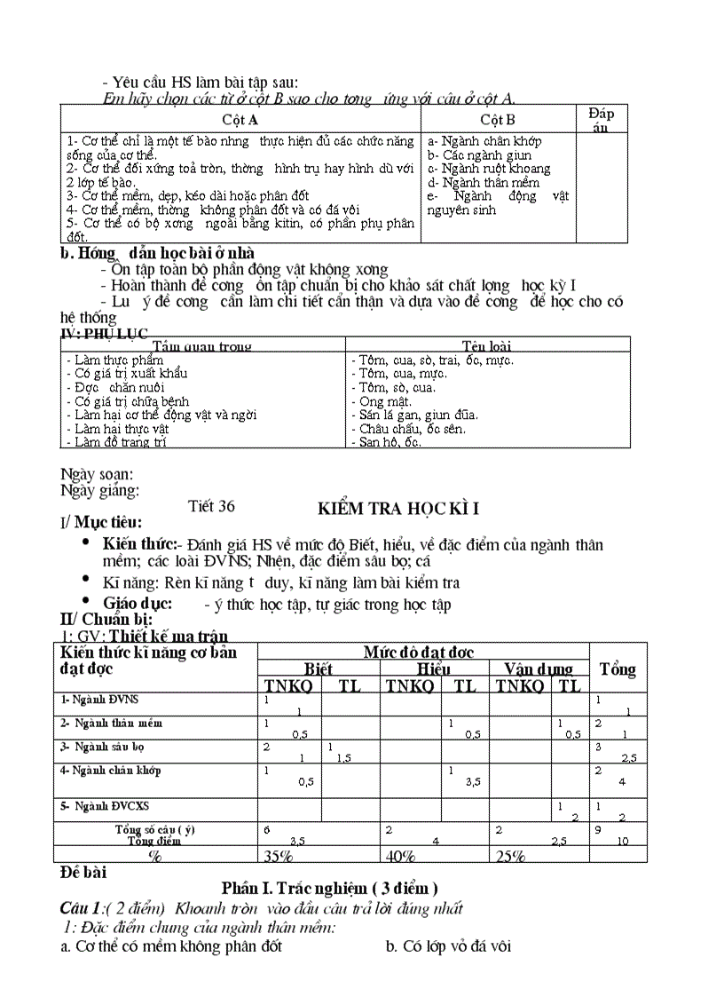image for page Giáo án sinh học 7