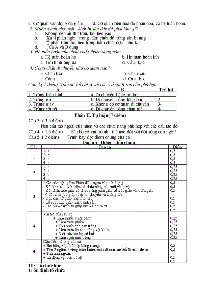 image for page Giáo án sinh học 7