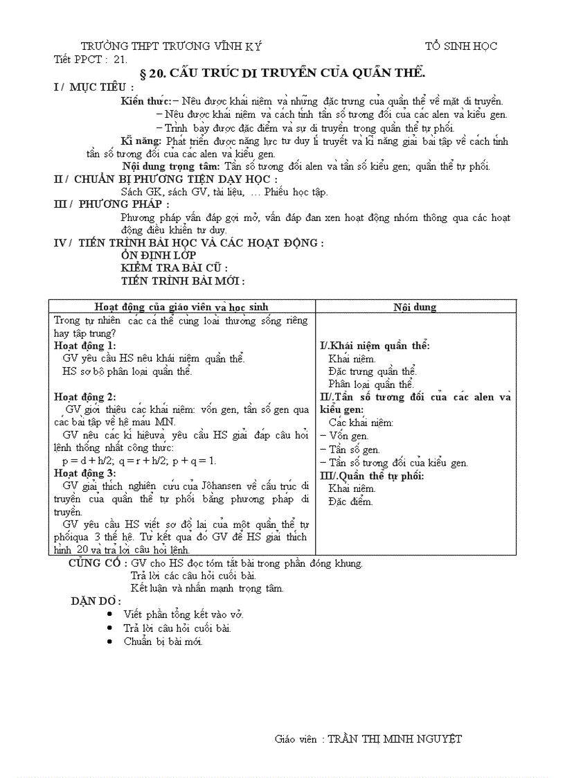 image for page Giáo Án Sinh Học Chúc các thầy cô dạy tốt