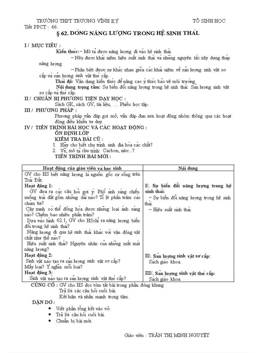 image for page Giáo Án Sinh Học Chúc các thầy cô dạy tốt