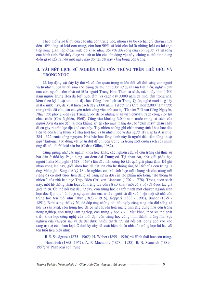 image for page Giáo trình côn trùng học