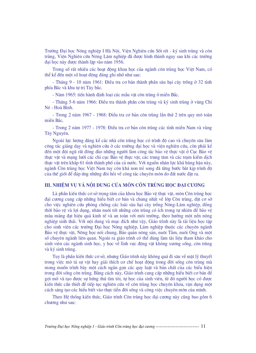 image for page Giáo trình côn trùng học