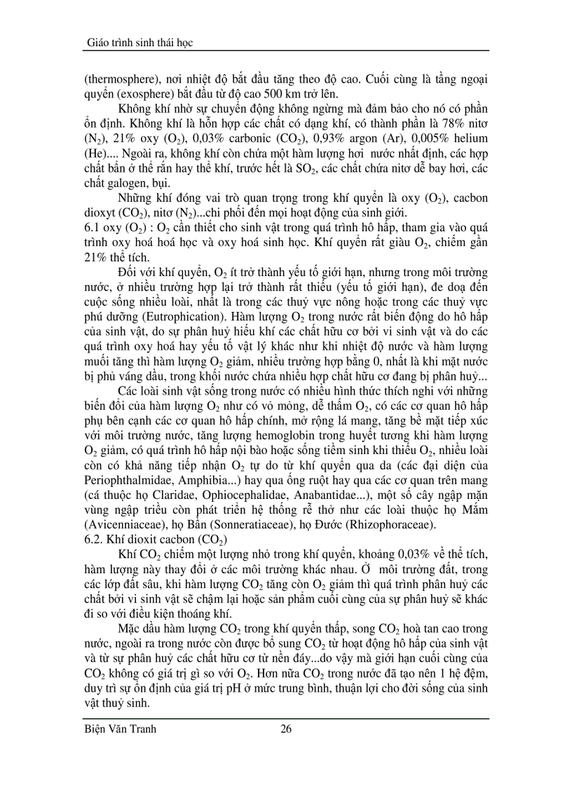 image for page Giáo trình sinh thái học