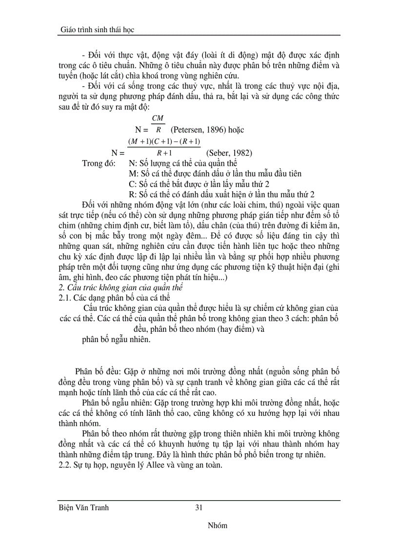 image for page Giáo trình sinh thái học