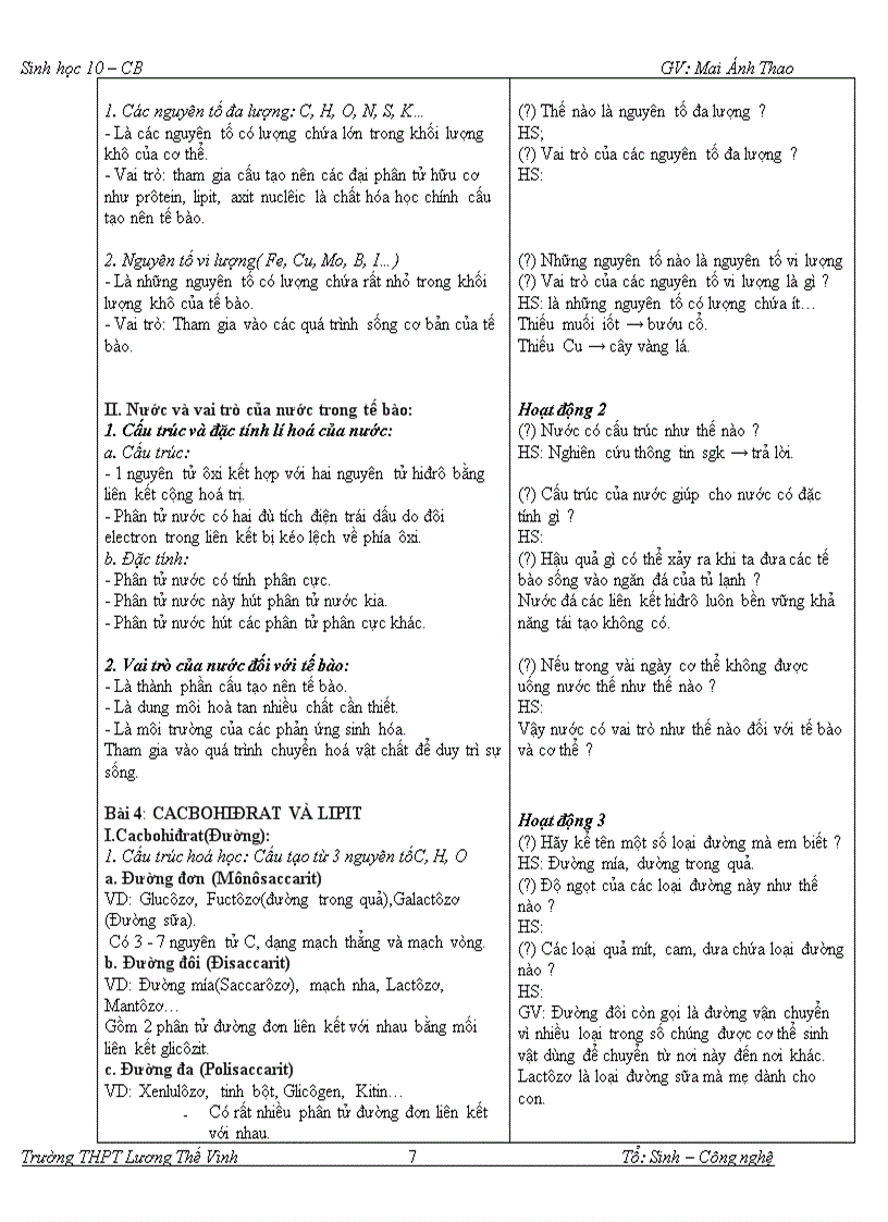 image for page Giáo án 10 CB 1