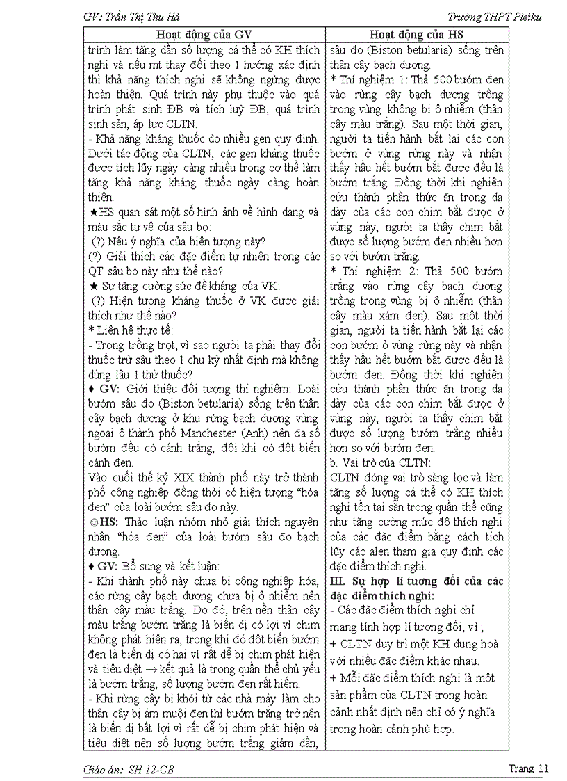 image for page Giáo án Sinh 12 CB 1